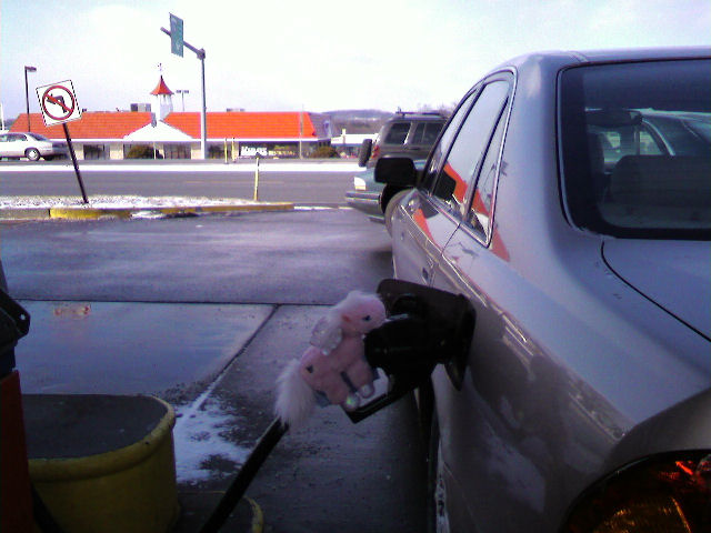 Pumping gas